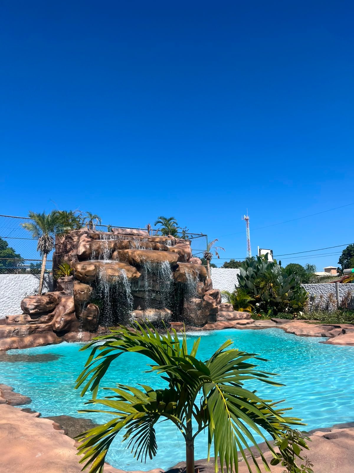 Piscina ao ar livre da Pousada Real Cipo